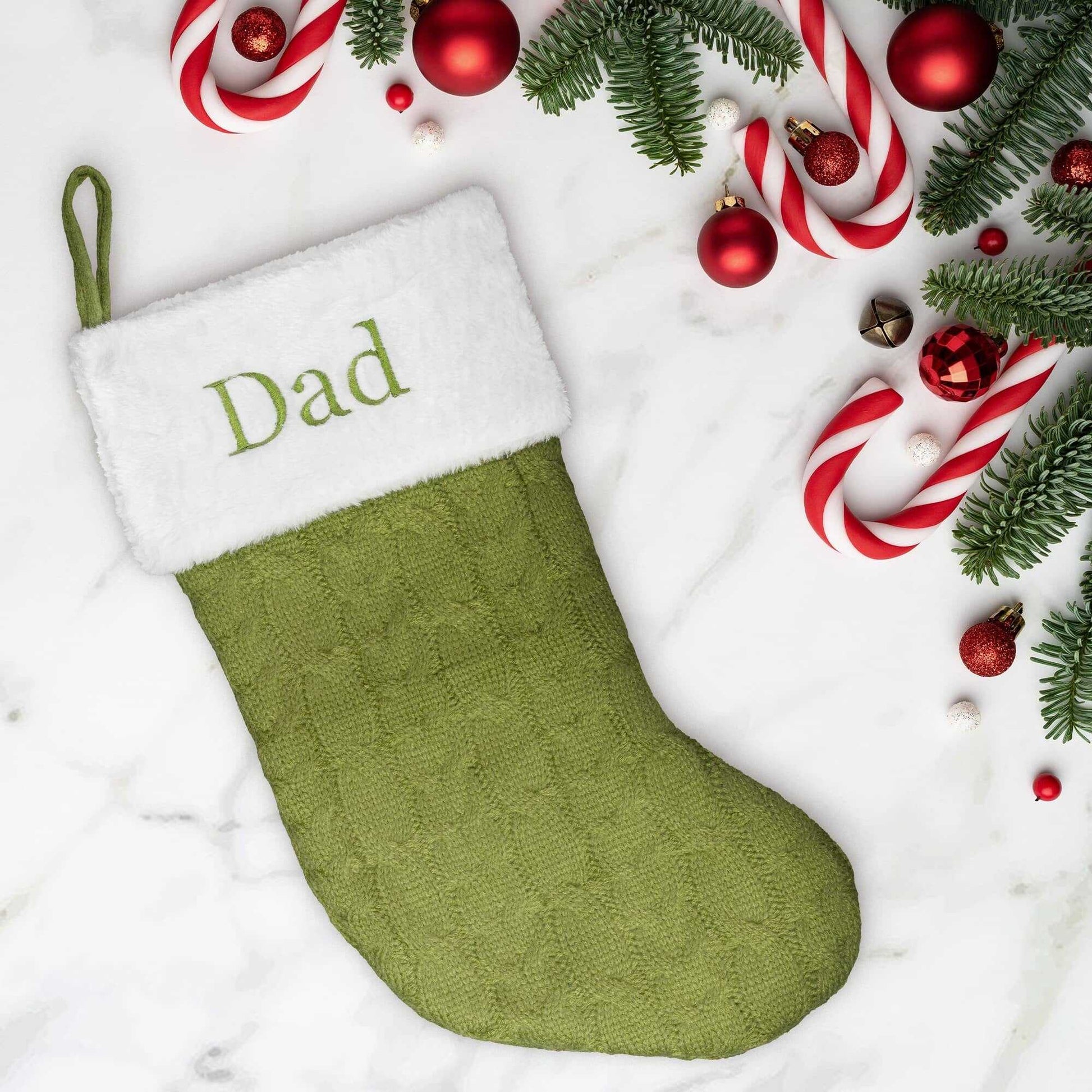 Embroidered Stocking  Christmas Stocking - Country Proud USA
