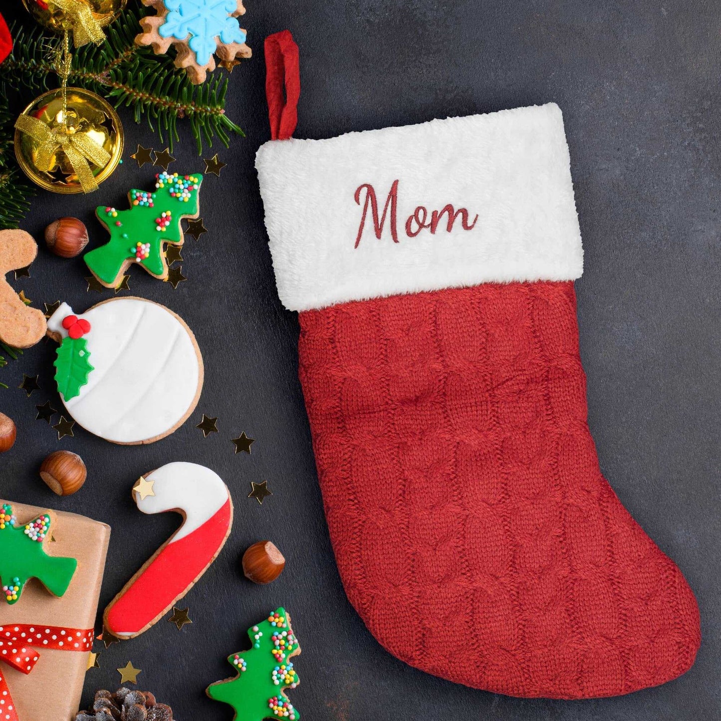 Embroidered Stocking  Christmas Stocking - Country Proud USA