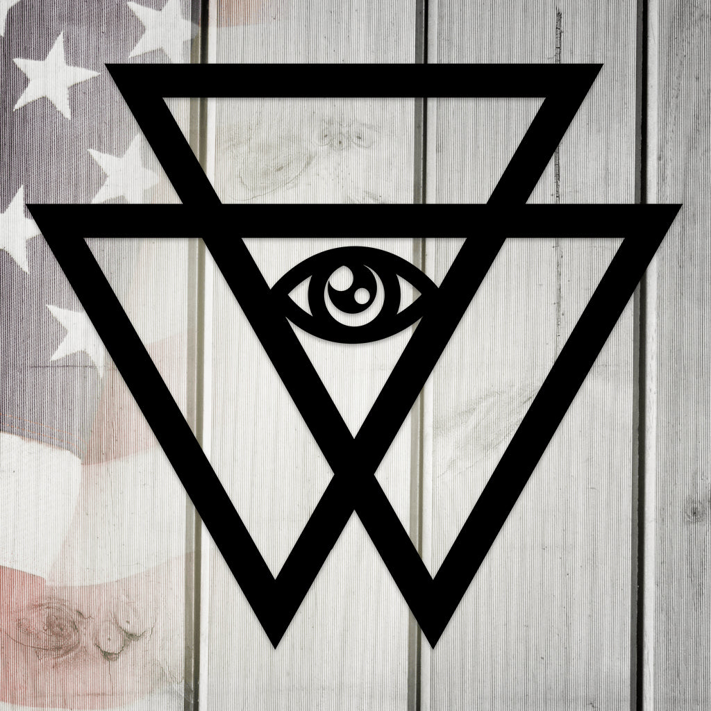 Eye of Providence Metal Wall Art Home Decor