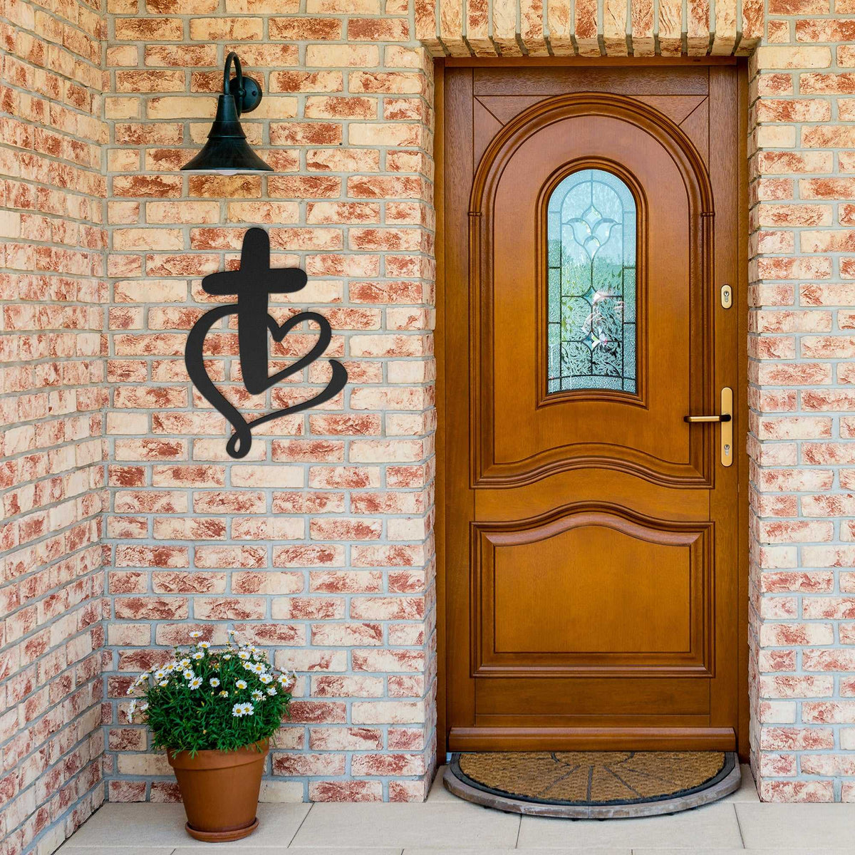 Faith is Love Heart Entwined