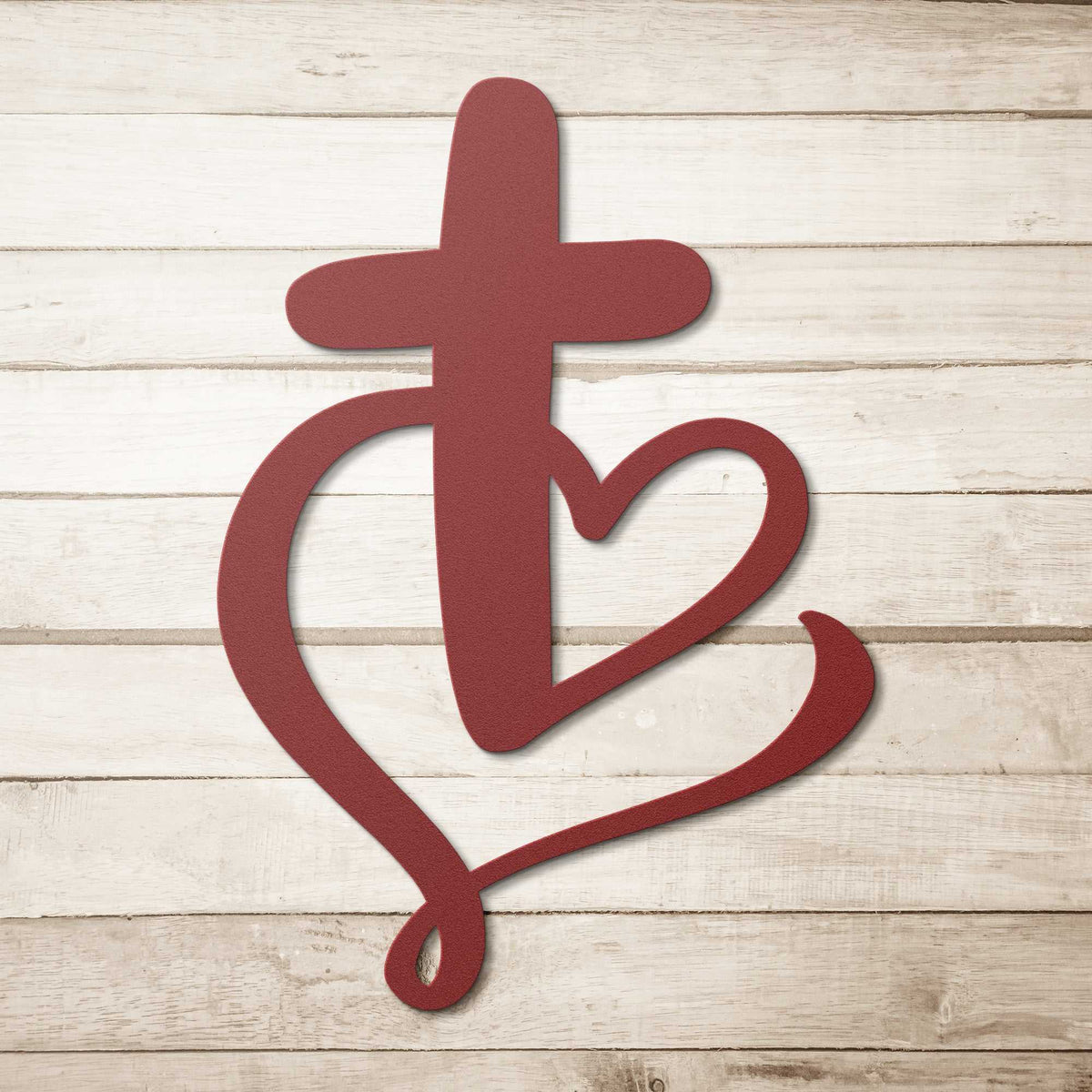 Faith is Love Heart Entwined