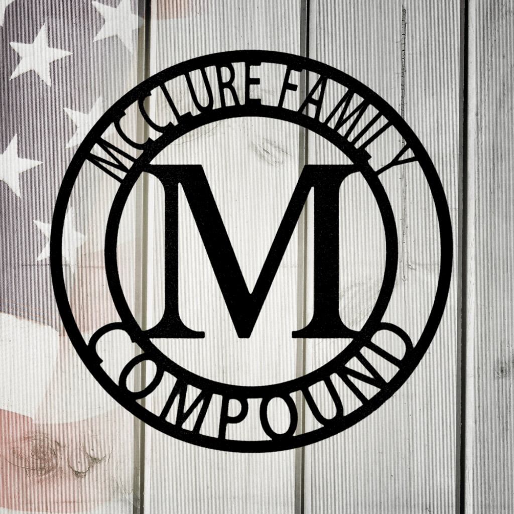 Family Love Metal Wall Art Home Forever Circle