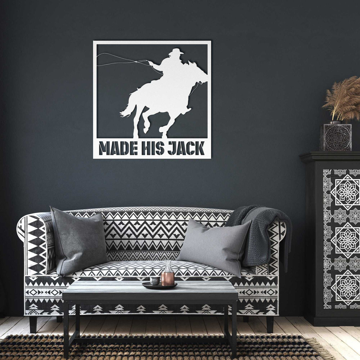 He Made His Jack Country Rodeo