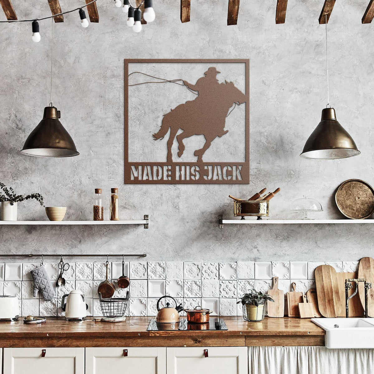 He Made His Jack Country Rodeo