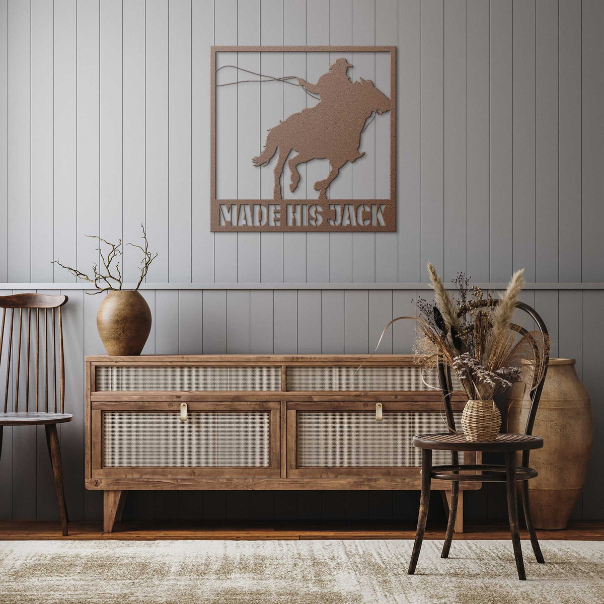 He Made His Jack Country Rodeo