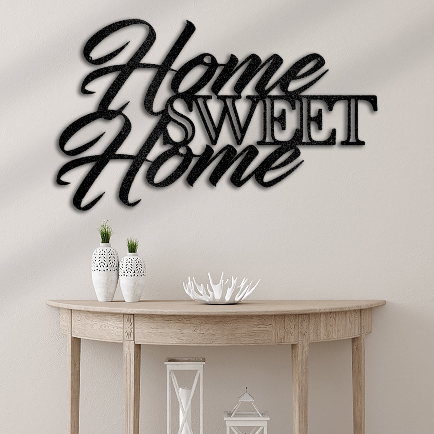 Home Sweet Home Metal Wall Art Home Forever Decor
