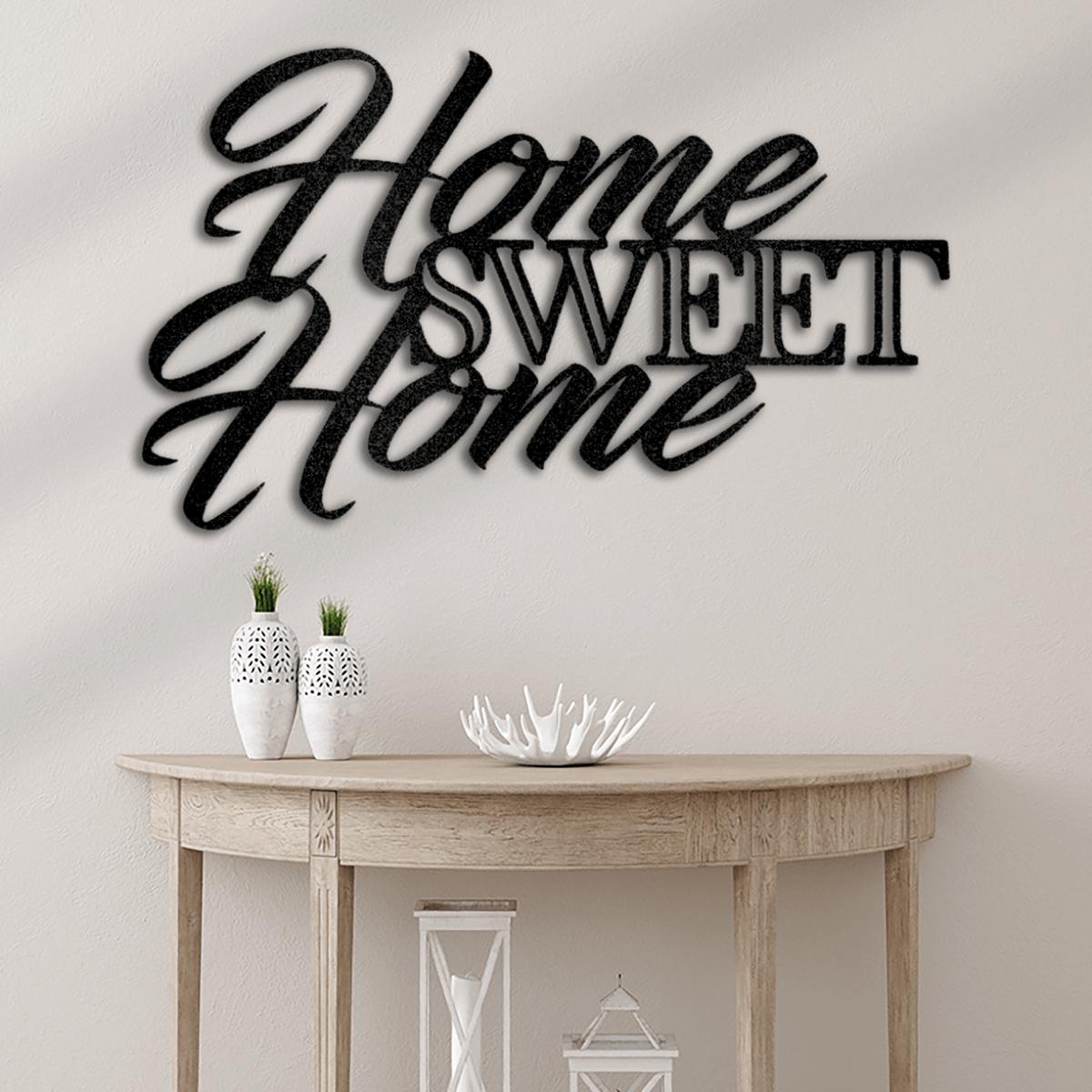 Home Sweet Home Metal Wall Art Home Forever Decor