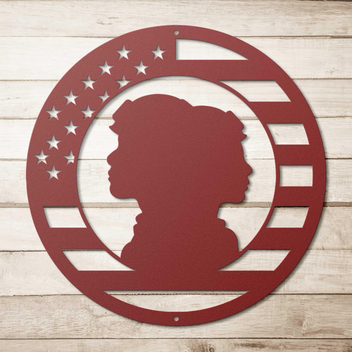 Honor Our Military Circle Monogram