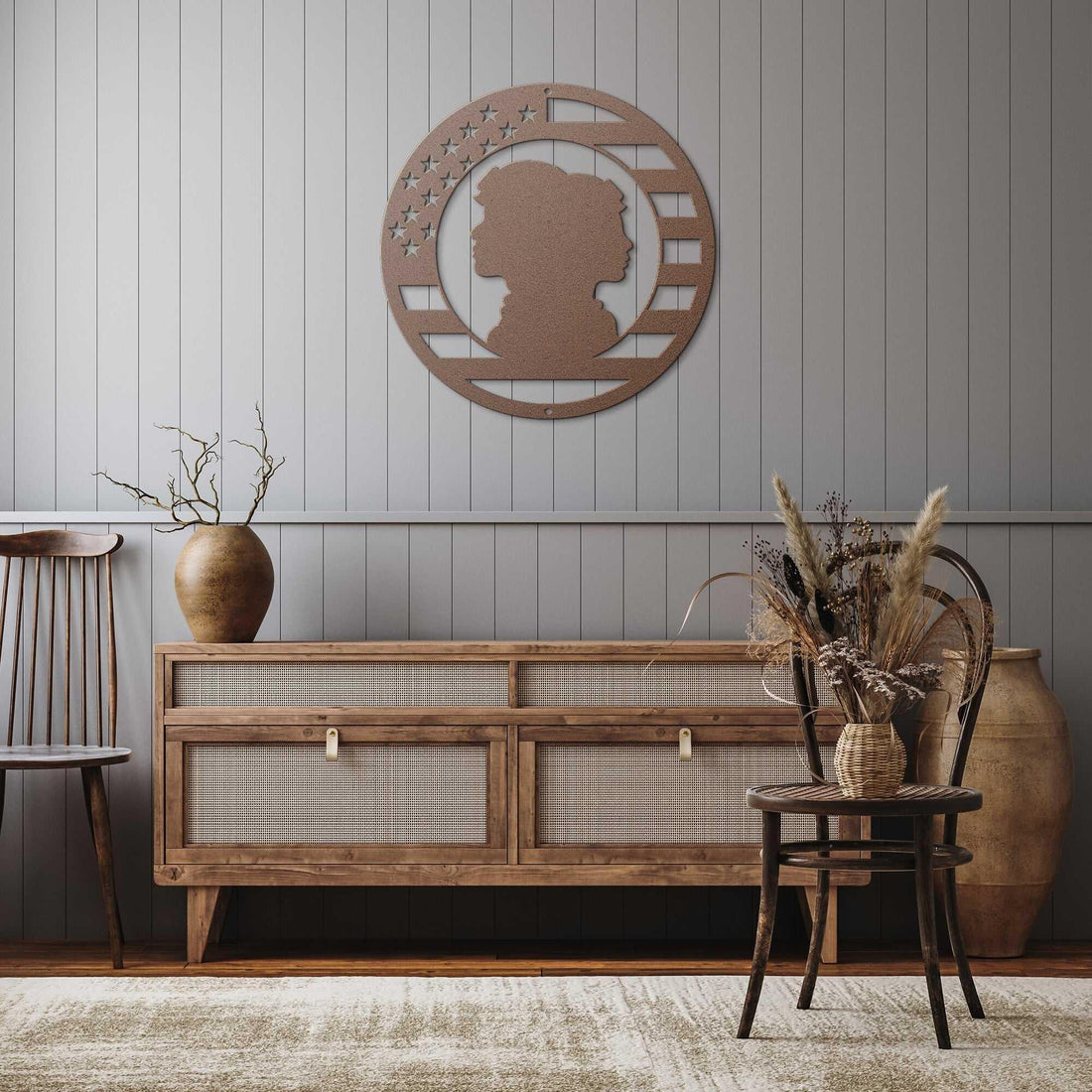 Honor Our Military Circle Monogram