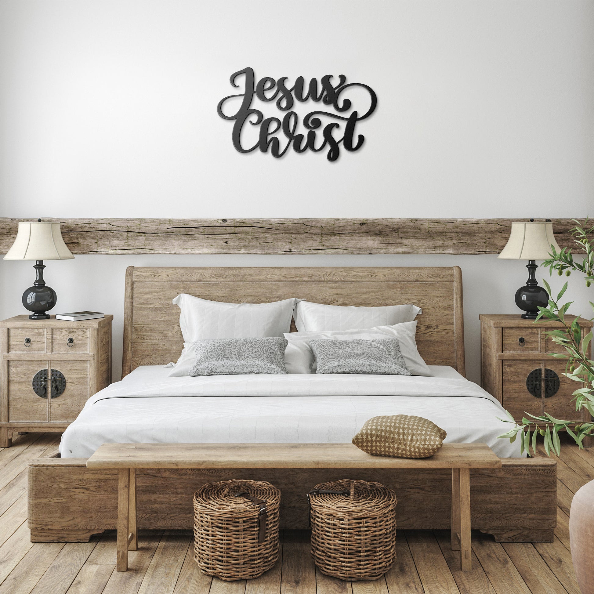 Jesus Christ Script Text - Country Proud USA