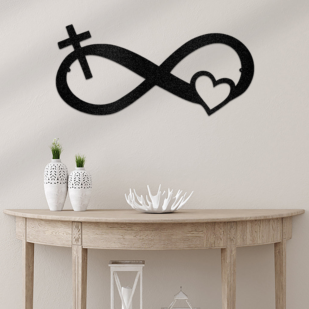 Lords Infinite Love Metal Wall Art