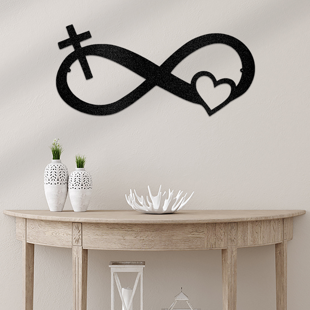 Lords Infinite Love Metal Wall Art