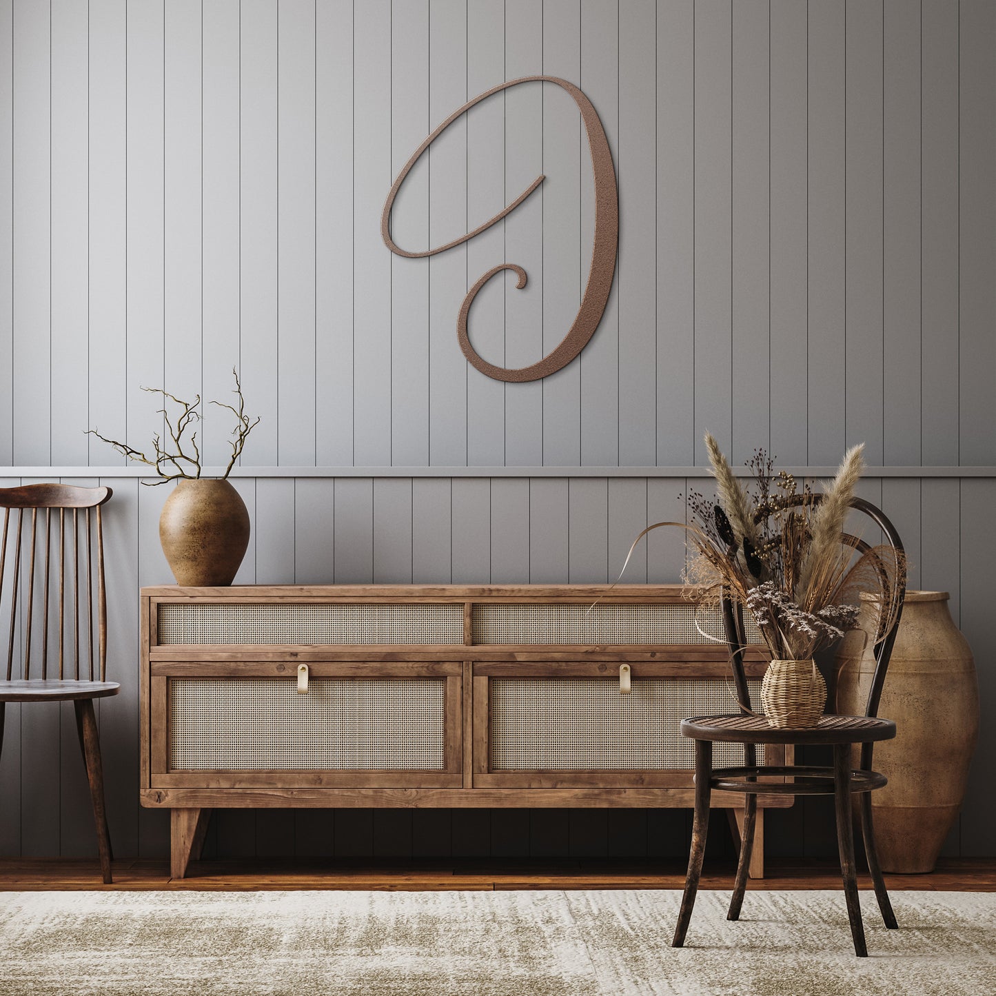 Script Letter J, Your Initial - Country Proud USA