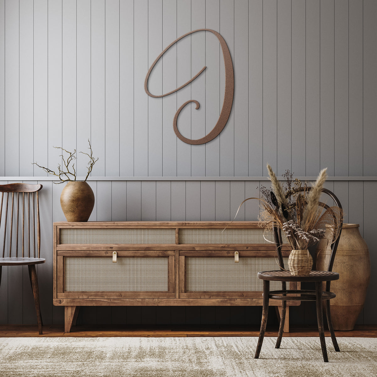 Script Letter J, Your Initial - Country Proud USA