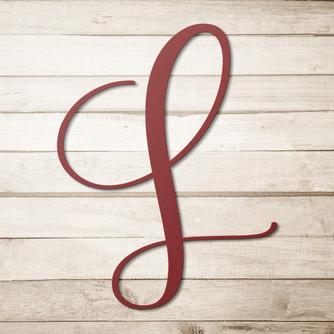 Script Letter L, Your Initial - Country Proud USA