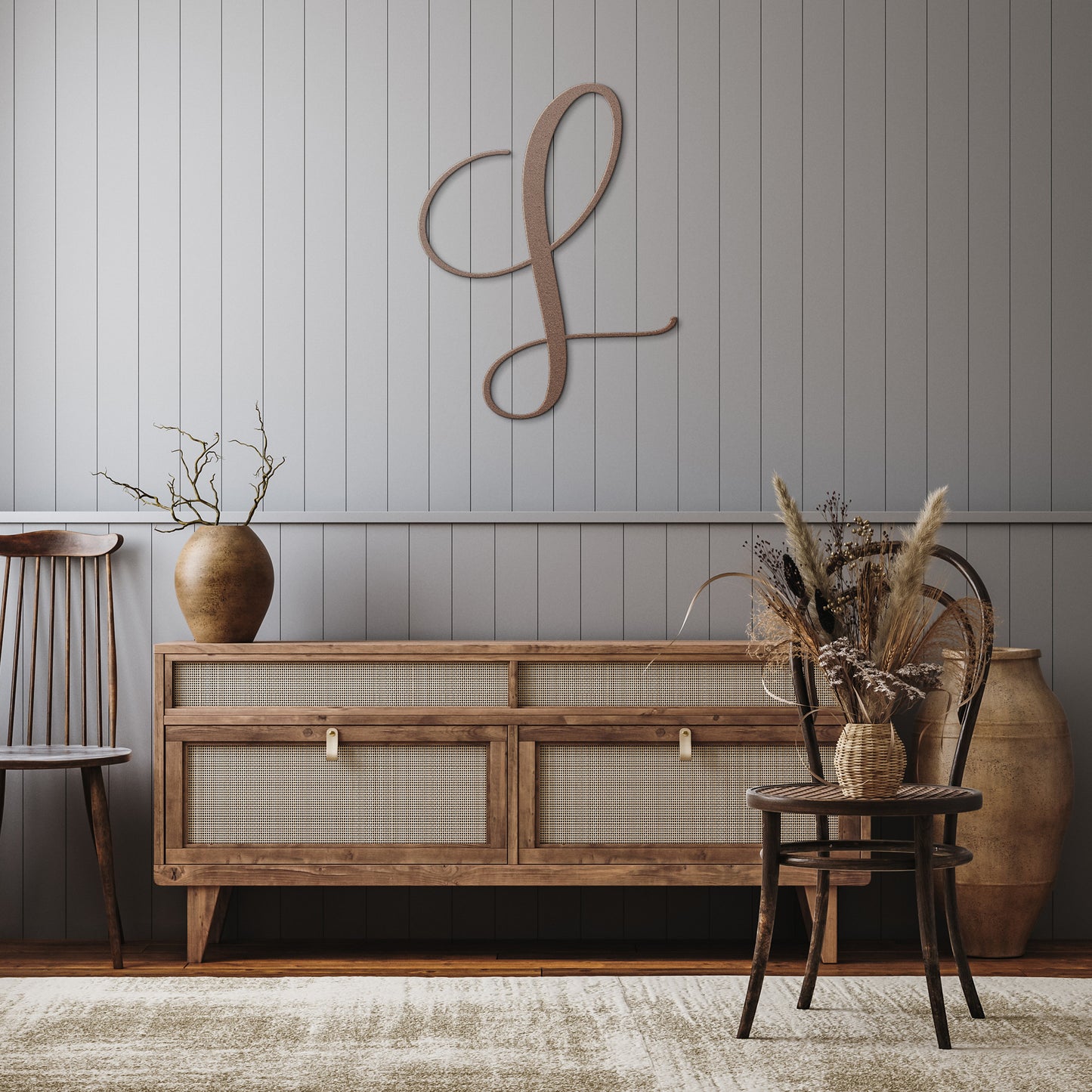 Script Letter L, Your Initial - Country Proud USA