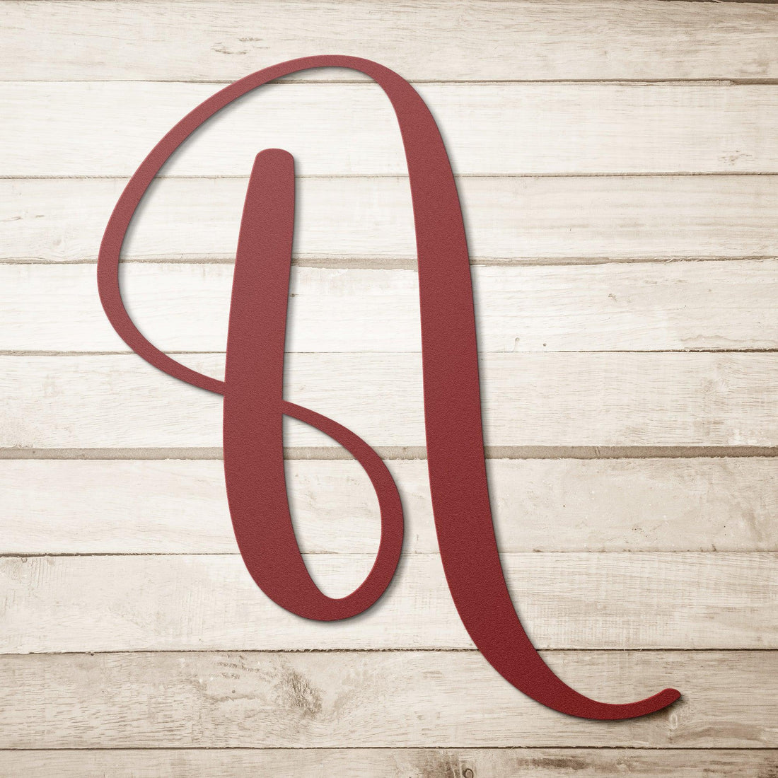 Script Letter N, Your Initial - Country Proud USA