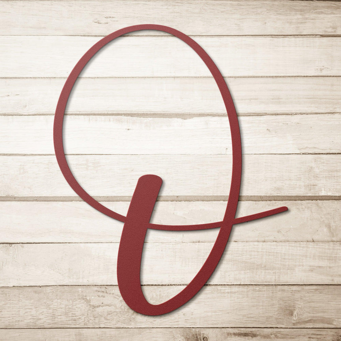 Script Letter O, Your Initial - Country Proud USA