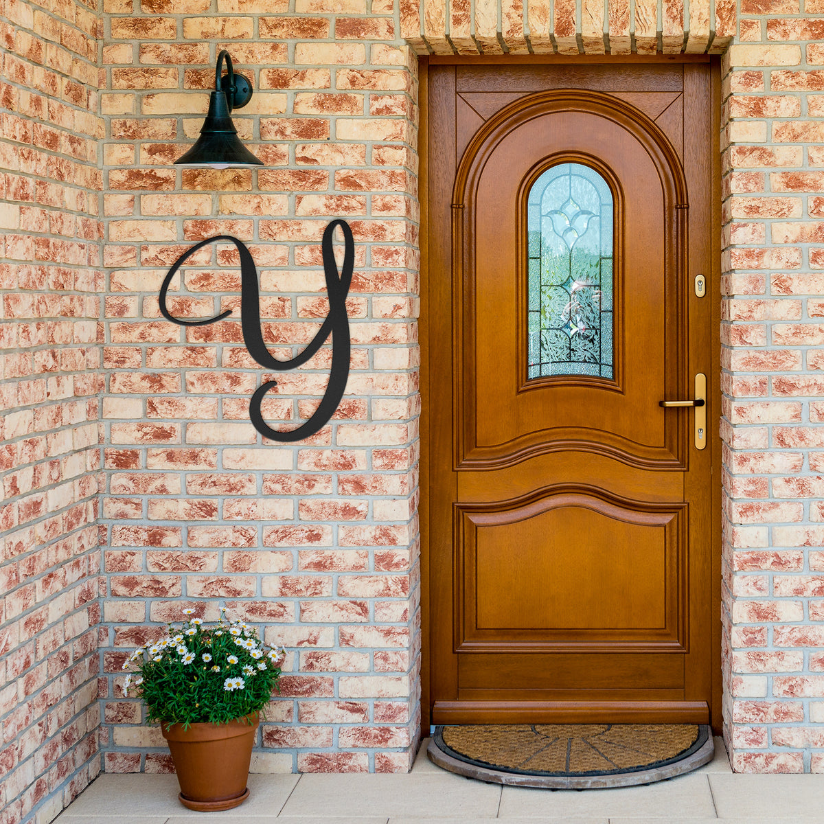 Script Letter Y, Your Initial - Country Proud USA