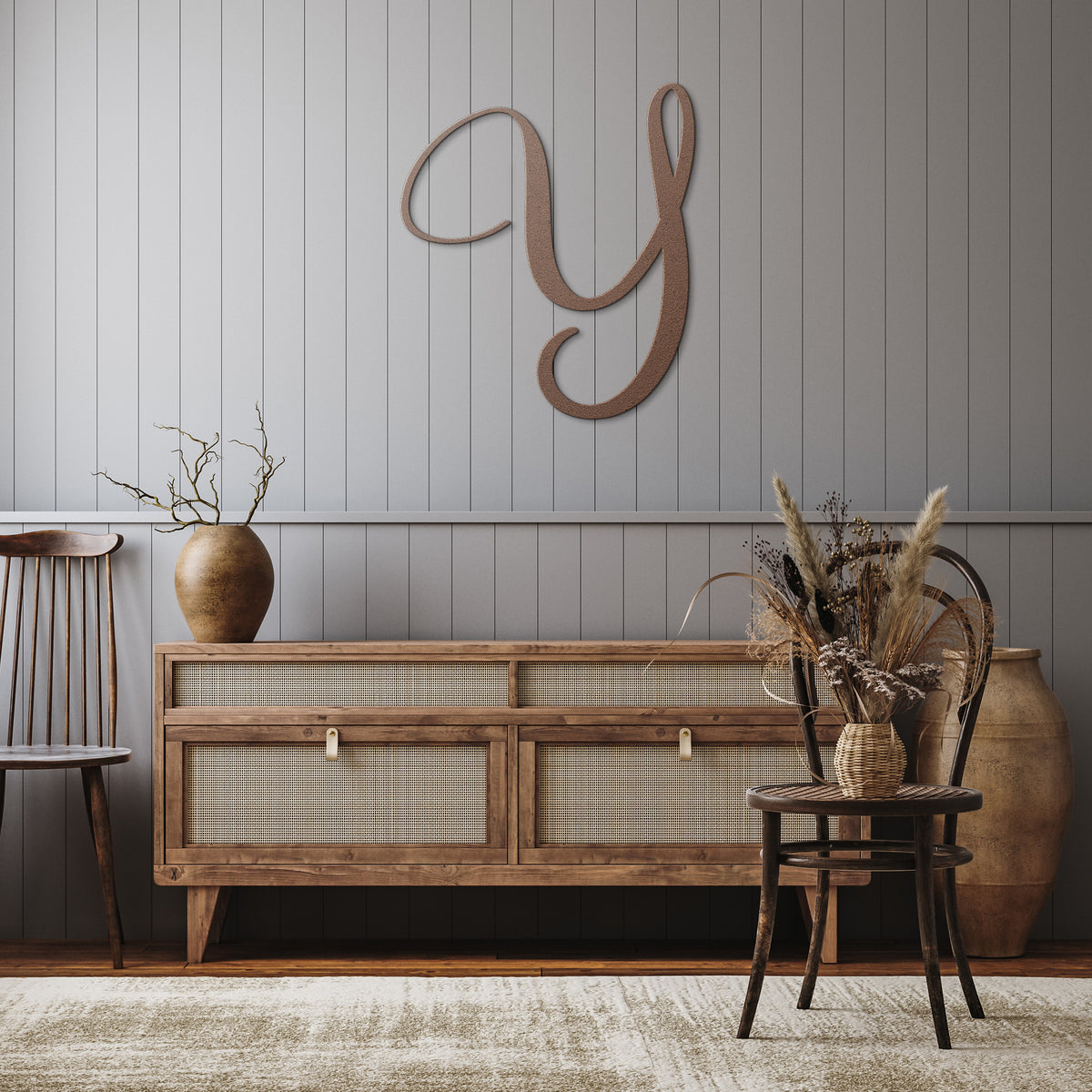 Script Letter Y, Your Initial - Country Proud USA