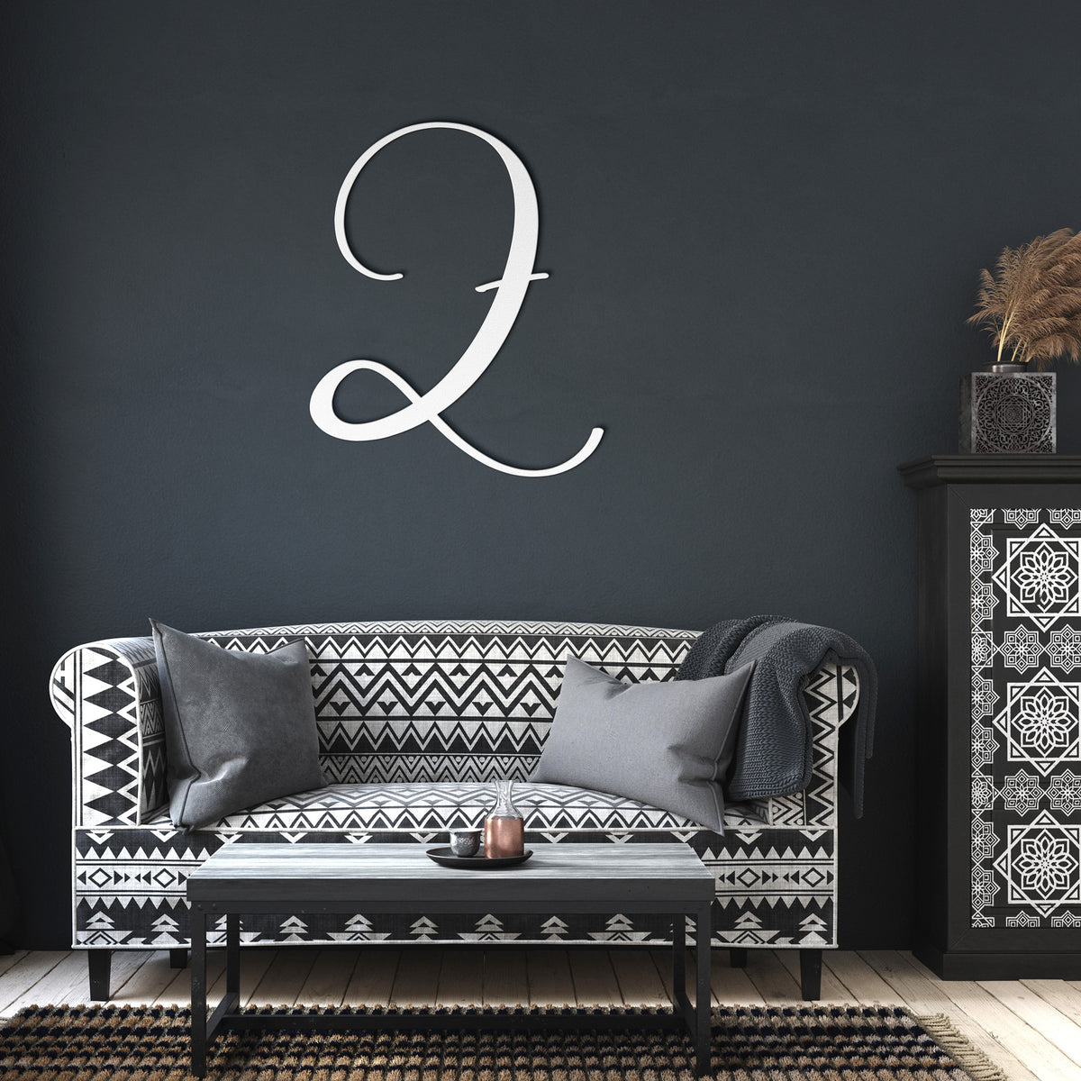 Script Letter Z, Your Initial - Country Proud USA