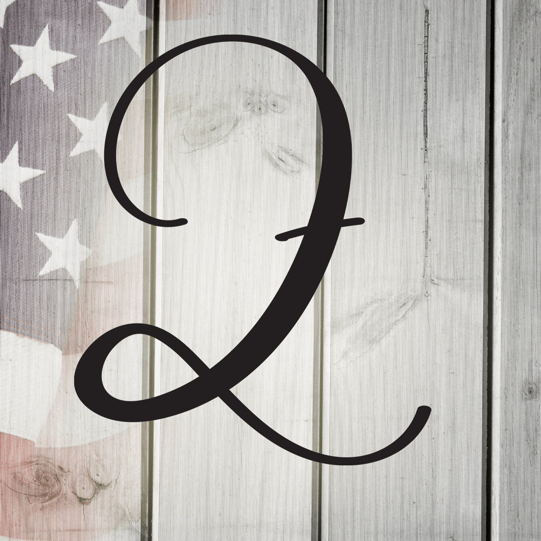 Script Letter Z, Your Initial Metal Wall Art