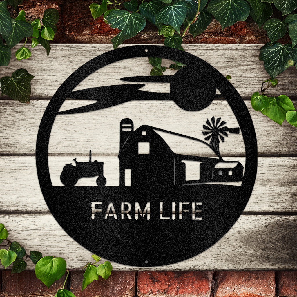 Southern Sky Monogram Metal Wall Art Custom Home Decor