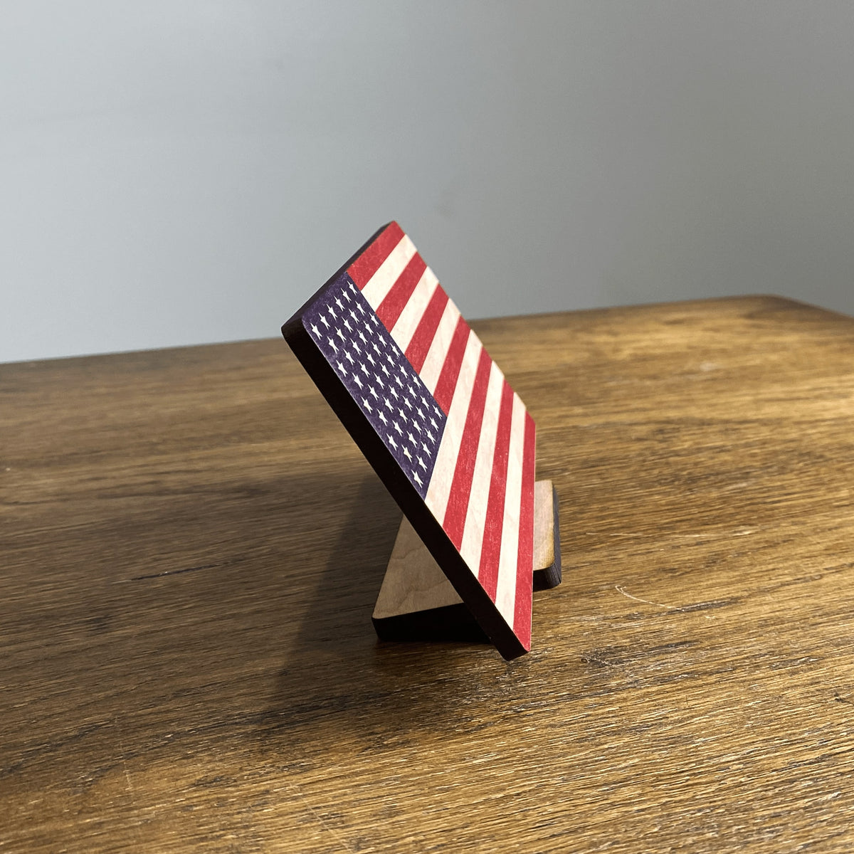 United States Wood Flag Print - Country Proud USA