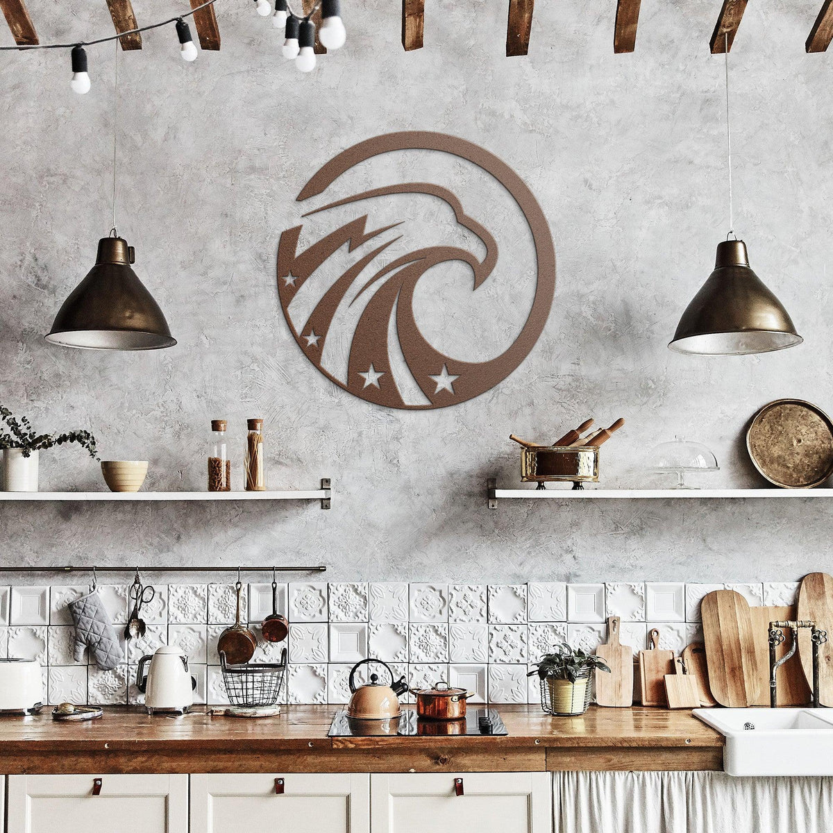 USA Proud American Eagle with Stars - Country Proud USA