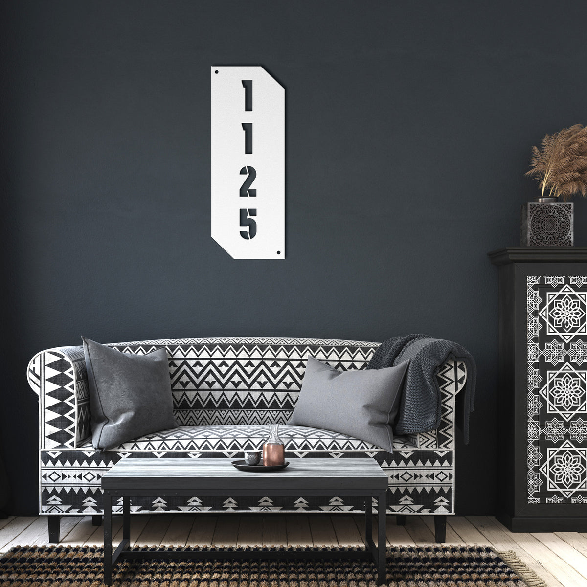 Vertical Address Number - Country Proud USA