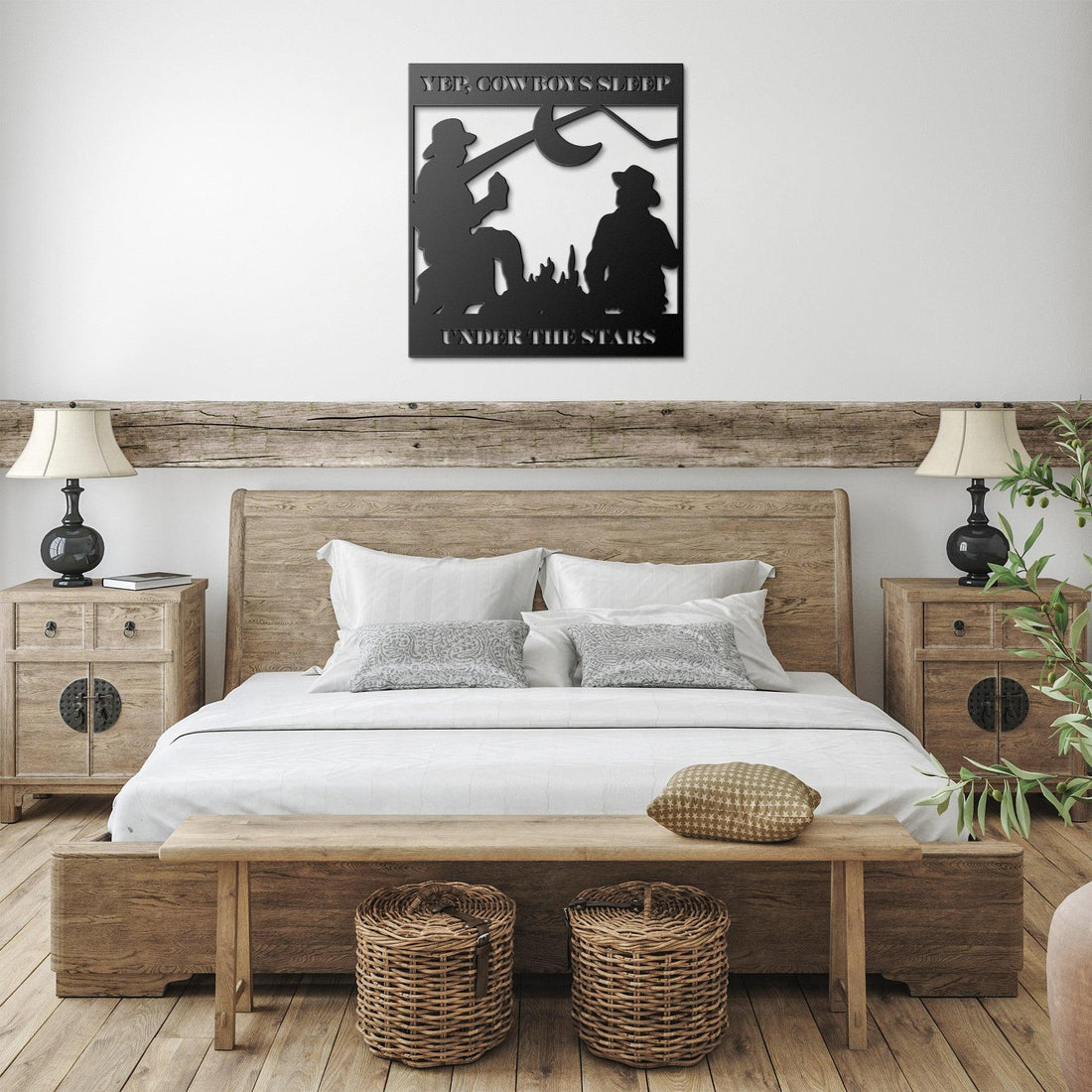 Yep, Cowboys Sleep Under the Stars - Country Proud USA