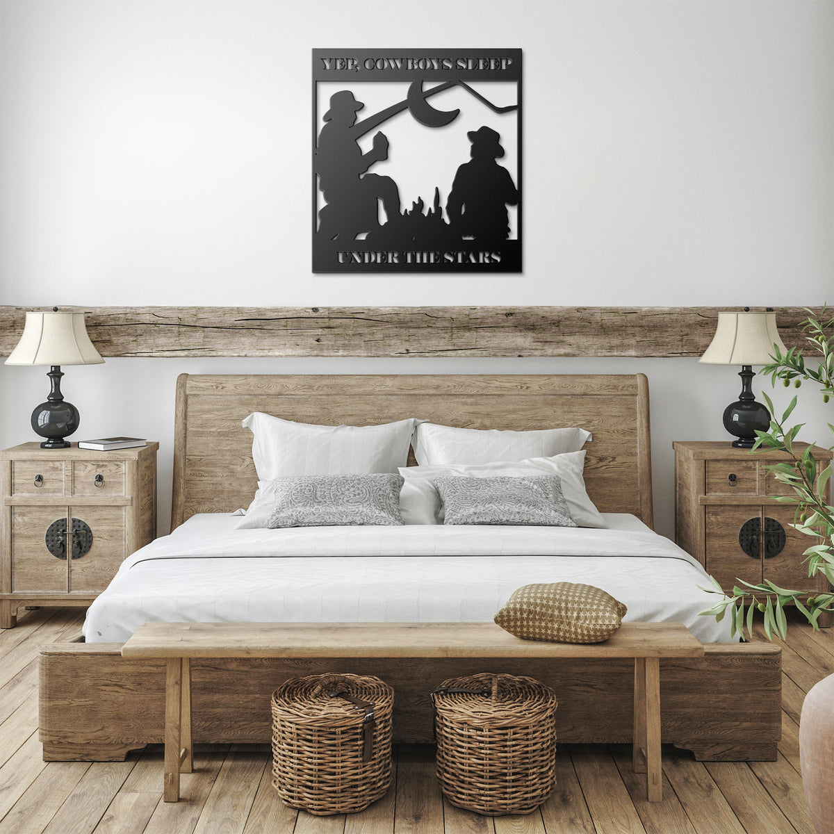 Yep, Cowboys Sleep Under the Stars - Country Proud USA